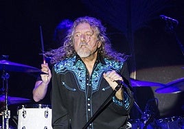 Robert Plant is performing at the 1001 Músicas festival.