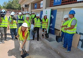 Carolina España in Malaga.