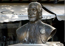 Jaime Mora y Aragon in Old Town of Marbella.