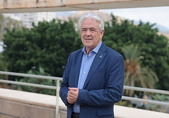 Emilio Alba poses for this interview at SUR's headquarters.