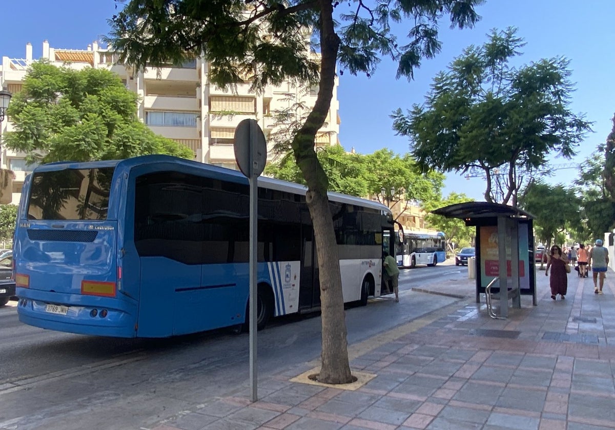 The route between Miramar shopping centre and Carvajal is the most used, with 1.79 million trips per year.