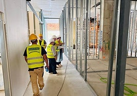 Work on the new centre is moving at a good pace.