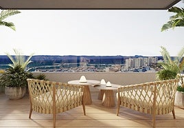 Portamare is a boutique development of 22 homes: each property offers sweeping views of the Mediterranean.