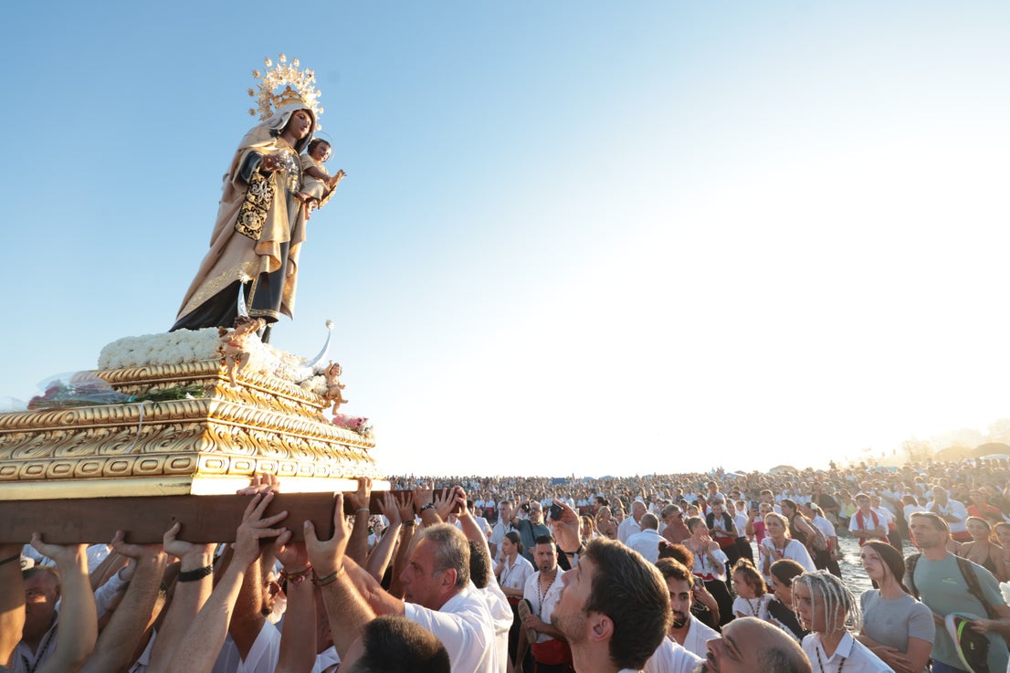 Procesión de la Virgen del Carmen en El Palo