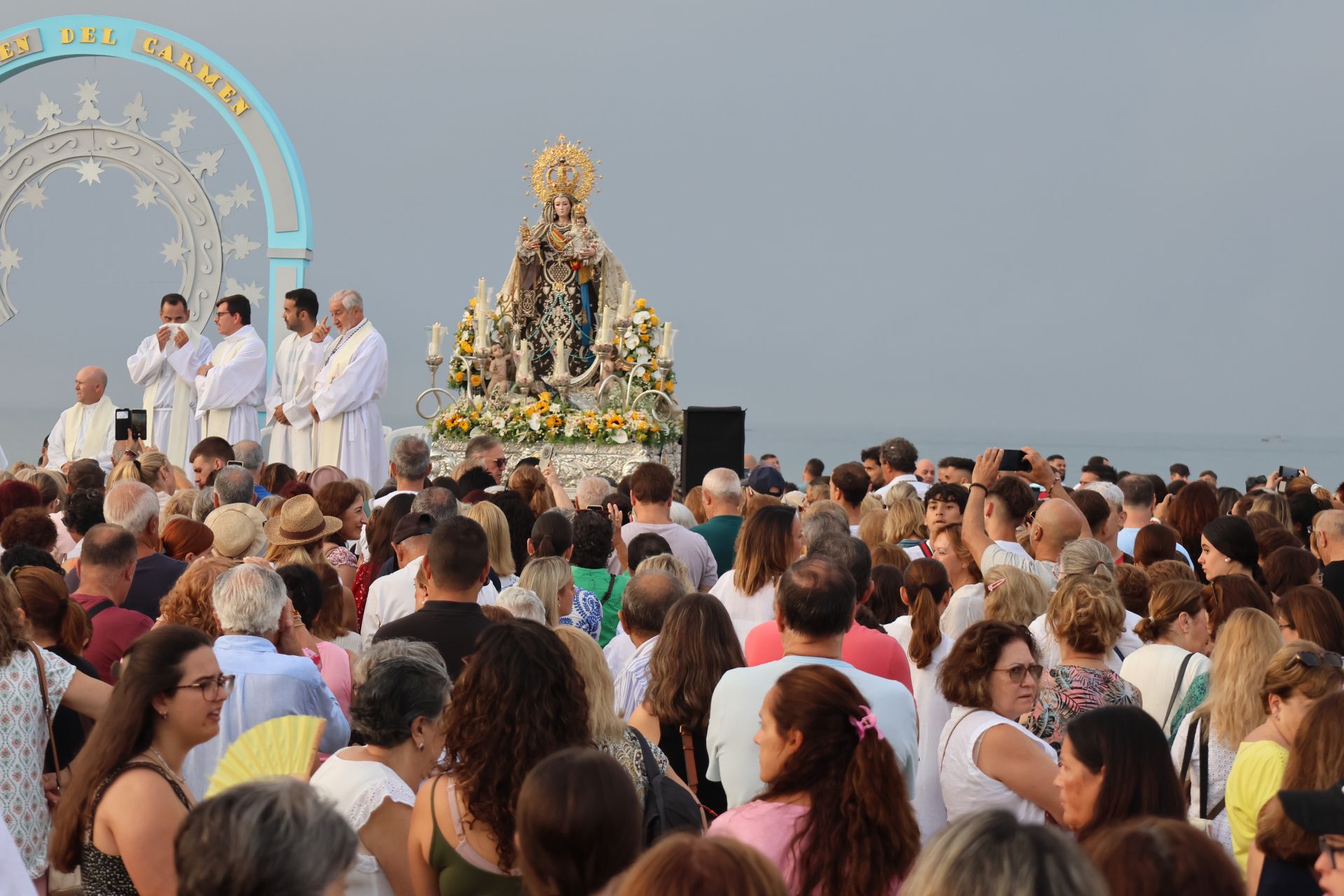 Procesión de la Virgen del Carmen en Marbella