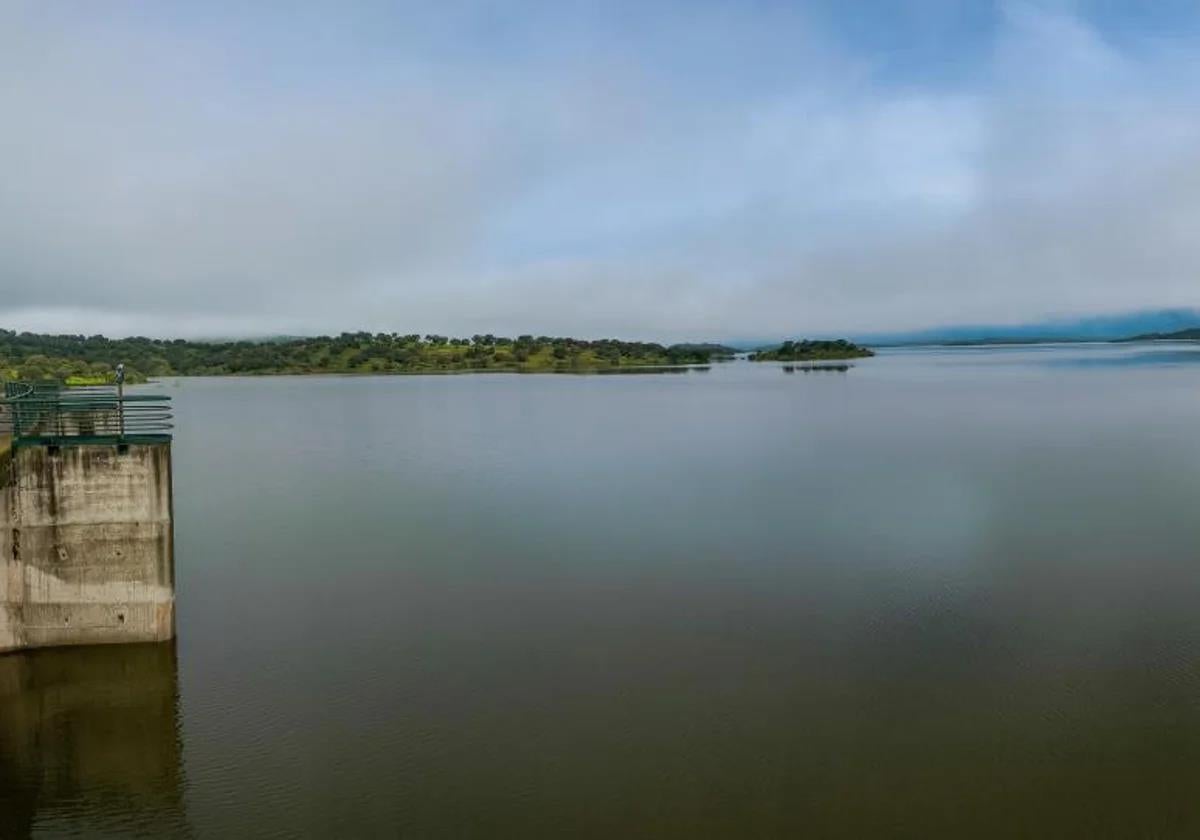 Melonares reservoir in Seville, which is at 92% capacity.