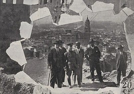 Drawing of Santa Cruz for Gibralfaro.