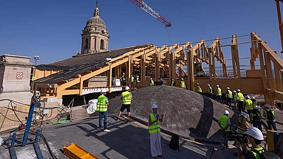 Diocese reveals completion date for Malaga Cathedral's new 22.5-million-euro roof