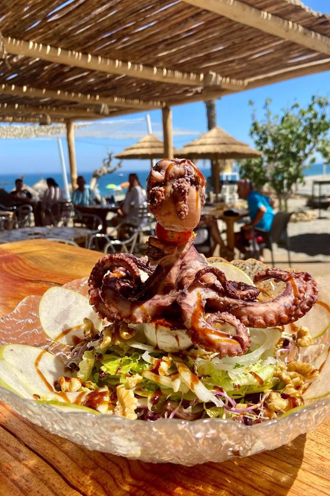 El Garito de Juan takes special care in the presentation of its dishes.