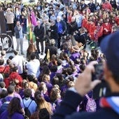 Unveiling of the Baden Powell monument in Malaga in 2016.