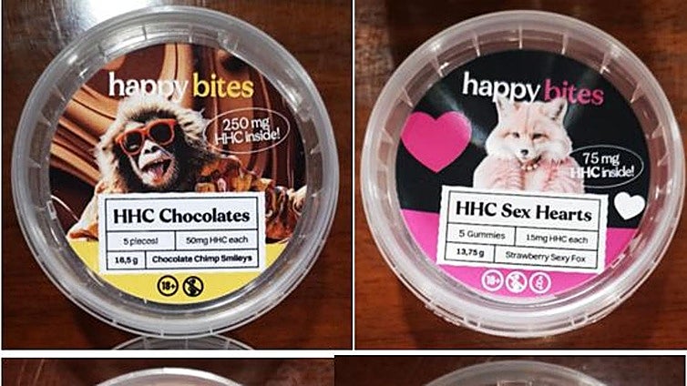 Health alert over presence of marijuana derivative in confectionery and gummies sold in Spain