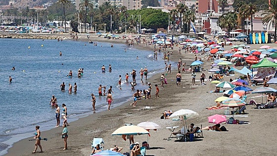 Hot 'terral' wind puts Malaga and Costa del Sol on a yellow-level alert for high temperatures again