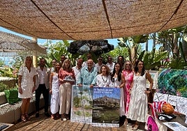 The presentation of the event in Marbella.