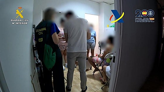 Police rescue 162 women from prostitution and make arrests in Malaga province