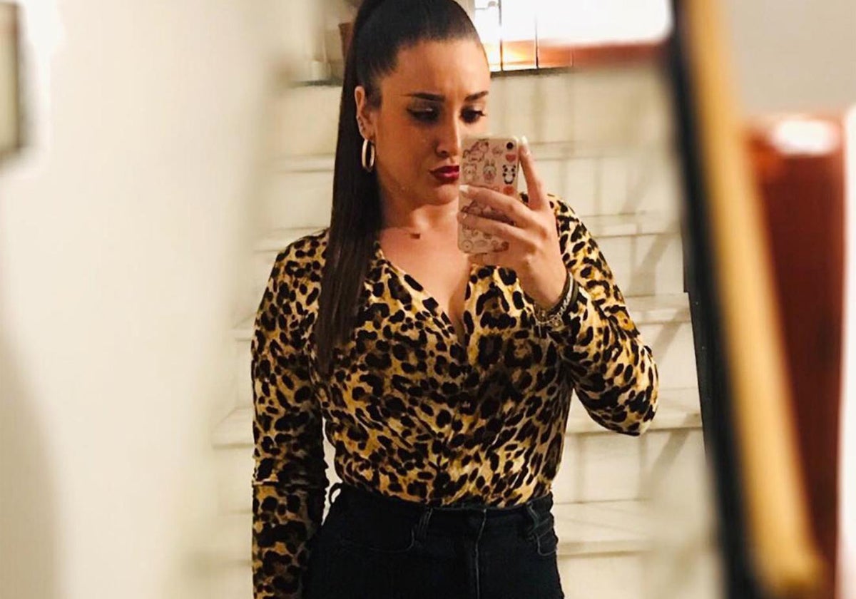 María José before the accident.