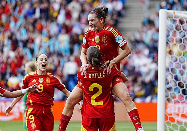 Mariona Caldentey put Spain ahead.