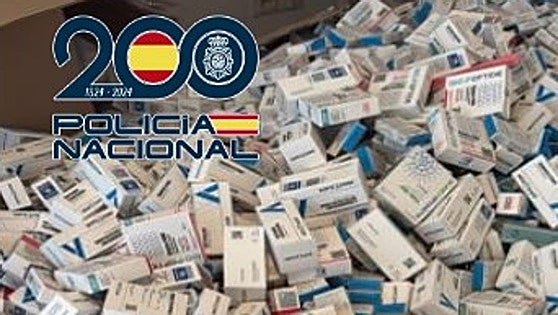 Major blow to anabolic steroid trafficking on Costa del Sol with two arrests and 78,000 packs seized