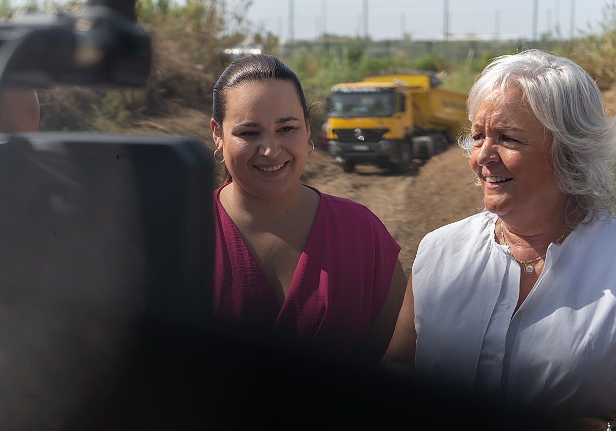 Teresa Porras and Mercedes Martín in Churrianat.