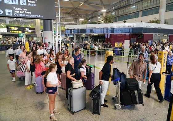 Malaga Airport.