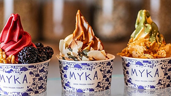Frozen greek yoghurt parlour Myka opens its first outlet in Malaga