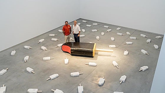 Self-taught artist brings childhood summers to life in stone