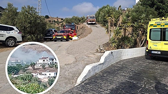 87-year-old man dies in house fire in Malaga town