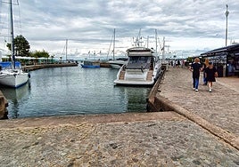 Båstad's marina.