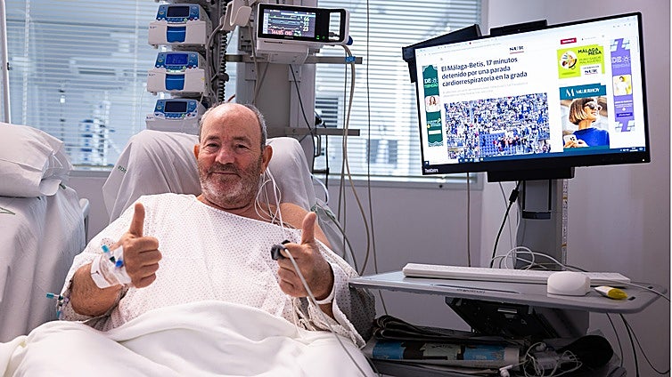 The day Francisco Santamaría was reborn at La Rosaleda stadium in Malaga
