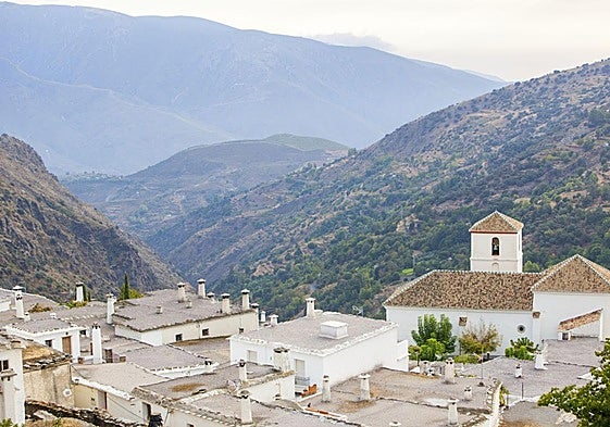 Nestled in the Sierra Nevada, Bubión affords impressive views.