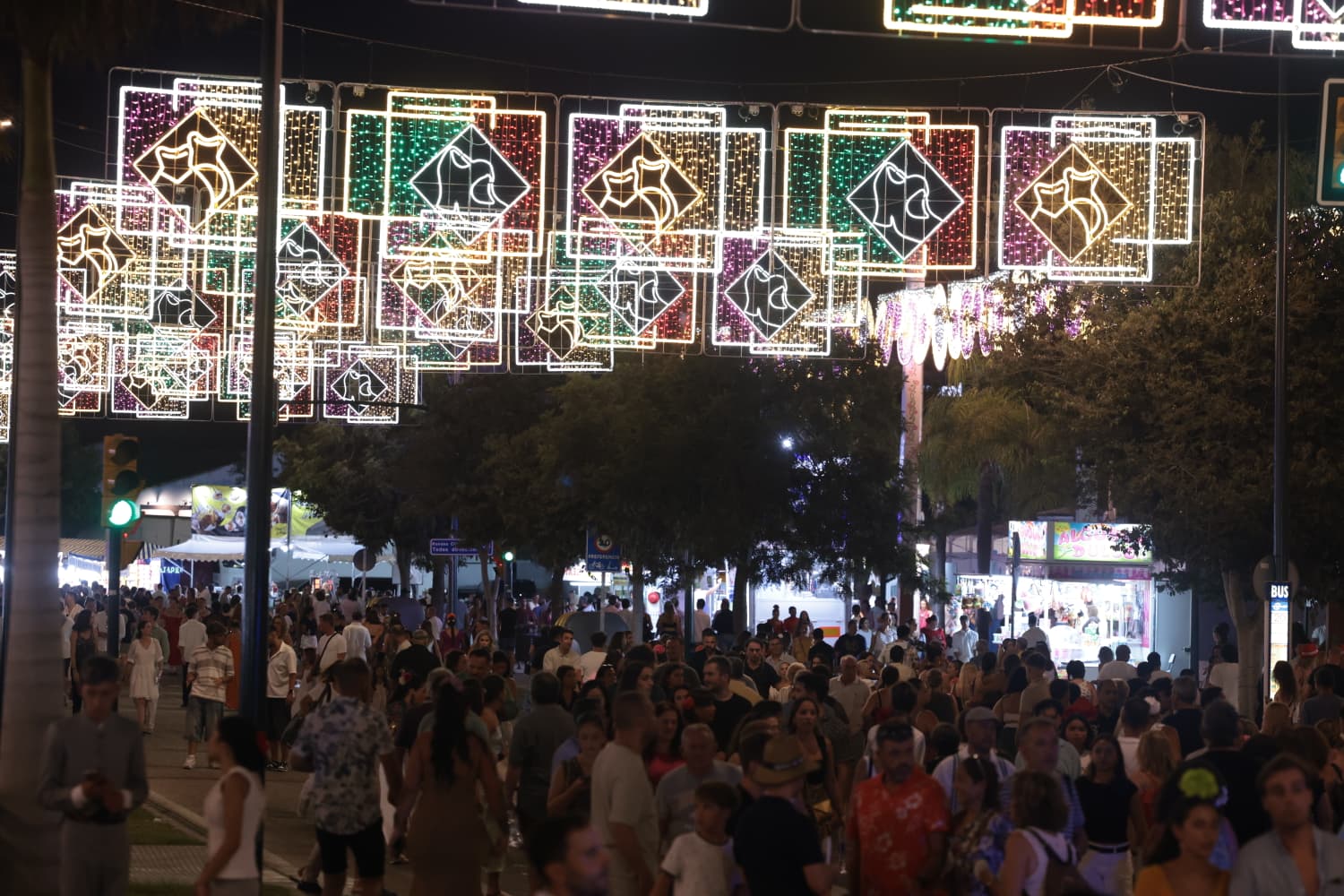 Malaga&#039;s spectacular summer feria 2025, in pictures