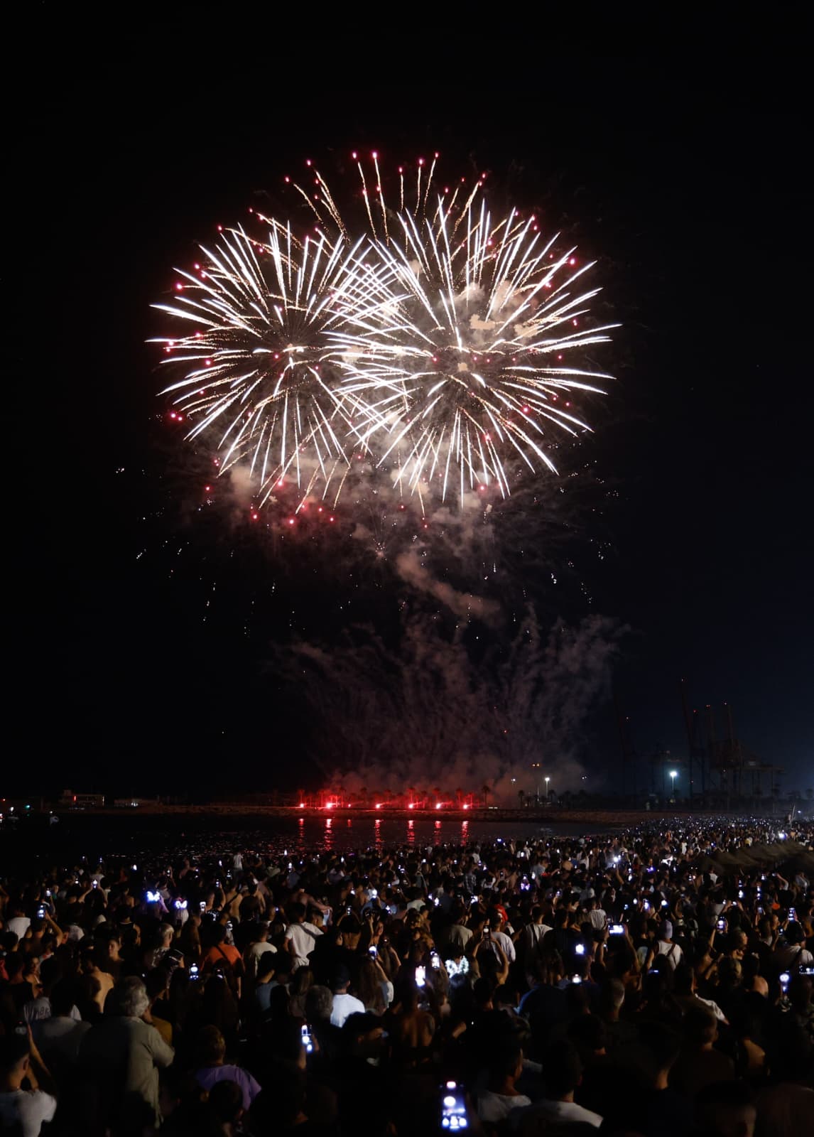 Malaga kicks off eight days of partying with fireworks and drone show