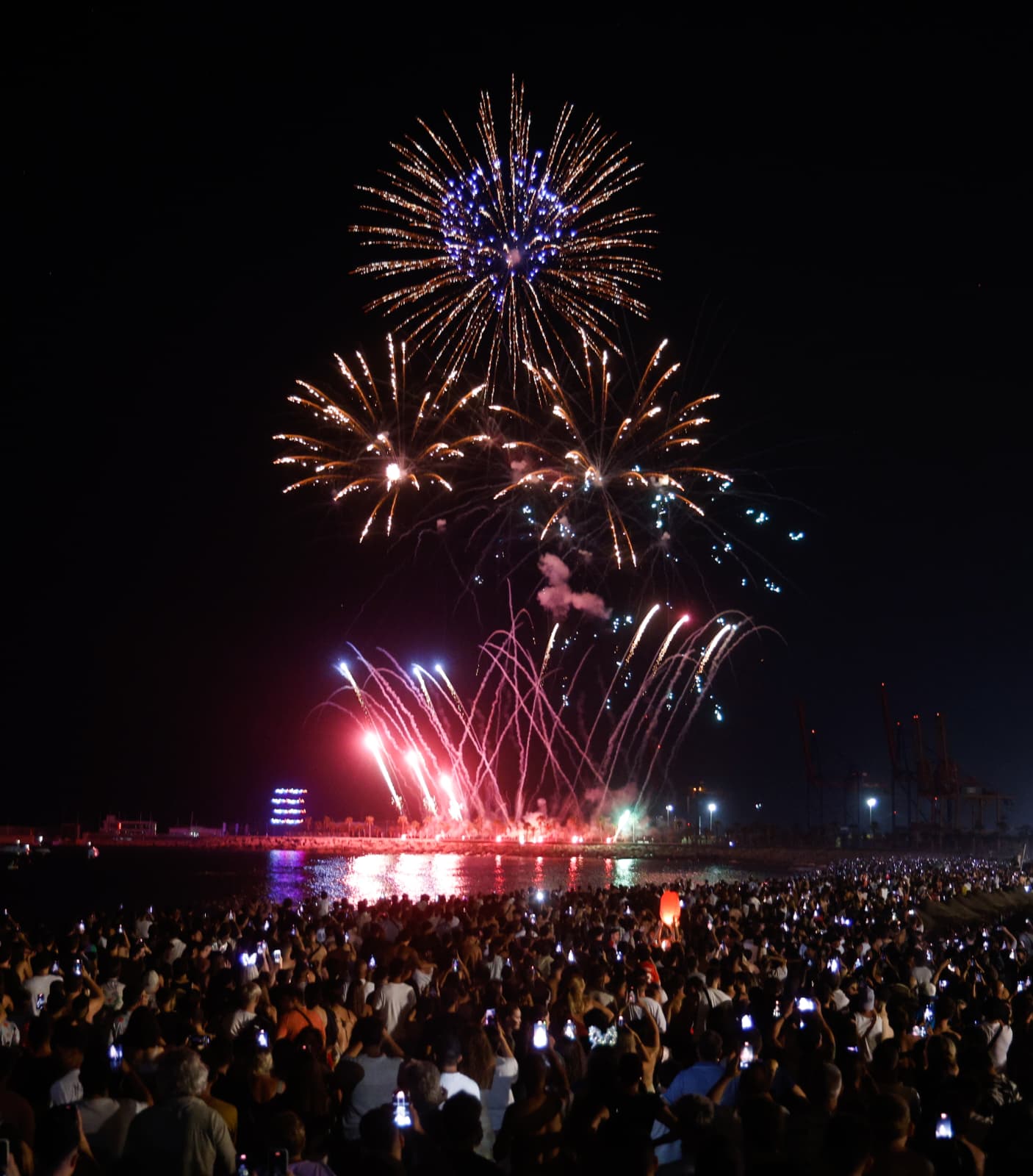 Malaga kicks off eight days of partying with fireworks and drone show