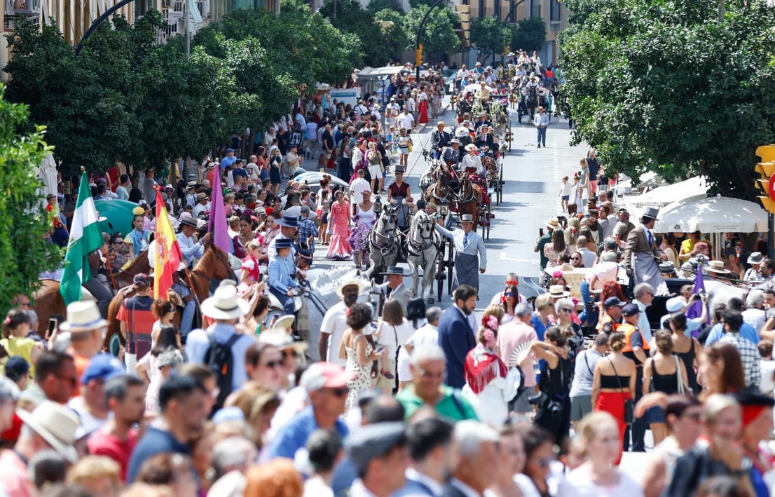 Malaga's spectacular summer feria 2025, in pictures