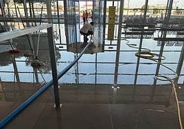 Gibraltar Airport suffers flight disruption after water main burst floods passenger terminal building