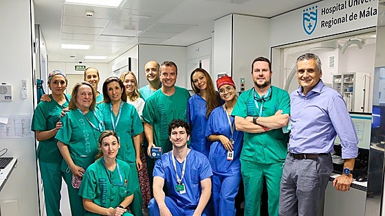 Hospital Regional in Malaga successfully performs pioneering heart valve implant