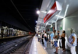 The Malaga city to Fuengirola suburban train line.