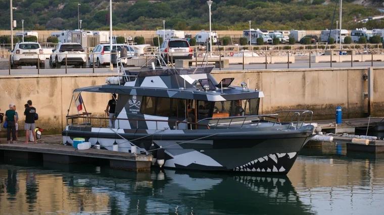 The Walrus in the port of Barbate.