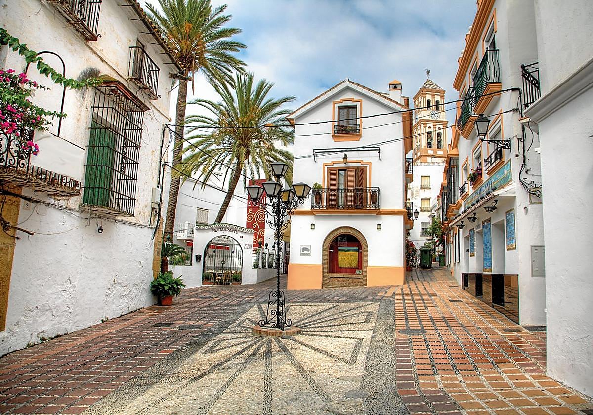 Marbella old town.