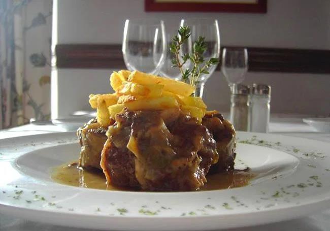 Bull's tail Ronda-style from the Pedro Romero restaurant.