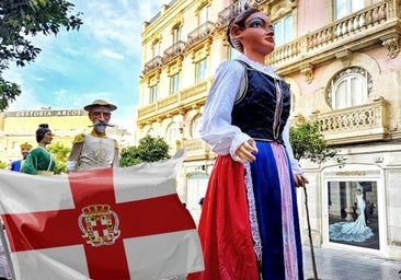 A summer fair in Spain under the ‘flag of England’