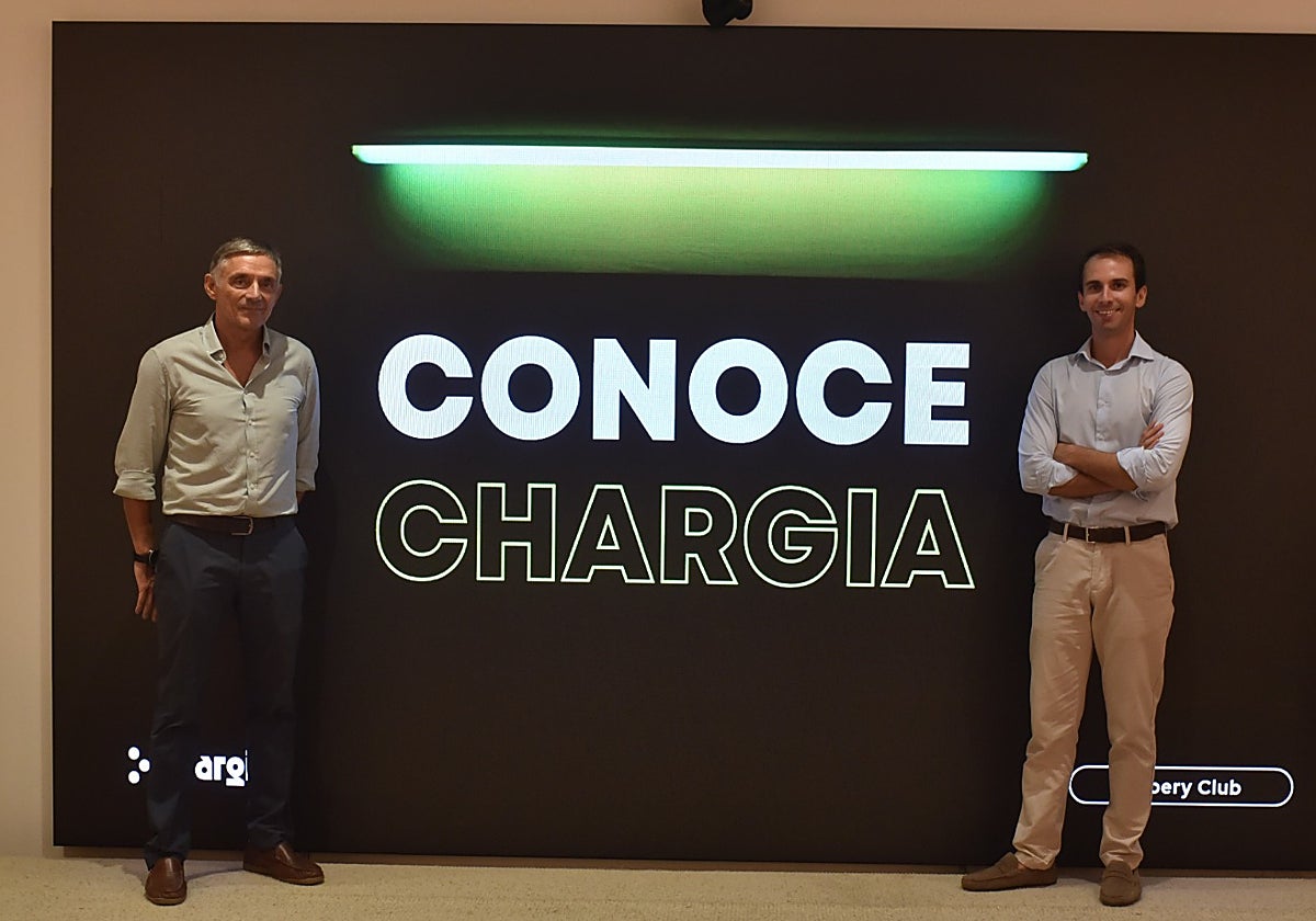 Martín Fimia and Eduardo Medina, co-founders of Chargia.