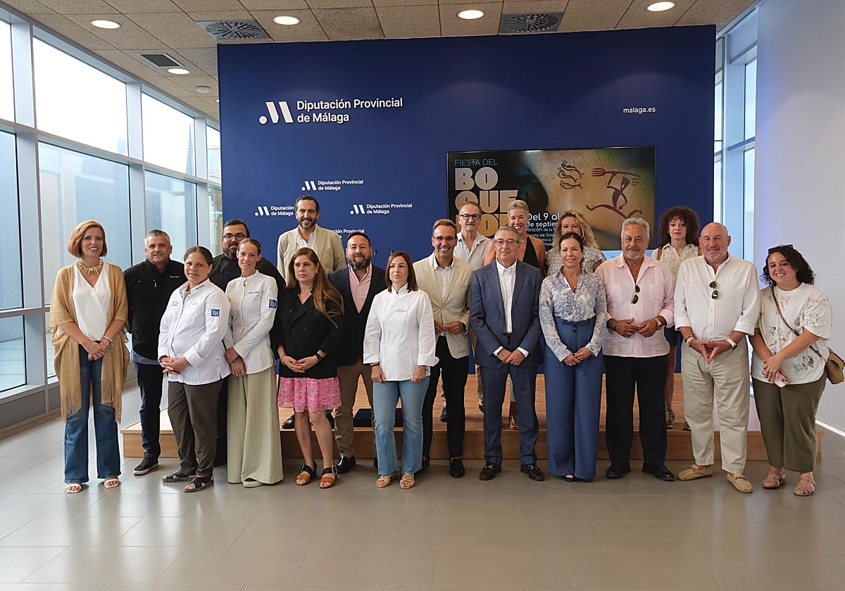 Presentation of the Fiesta del Boquerón Victoriano.