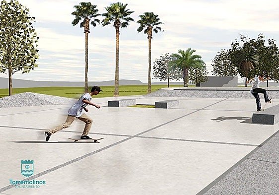 This is what the new 240,000-euro skate park on prime site in Torremolinos will be like