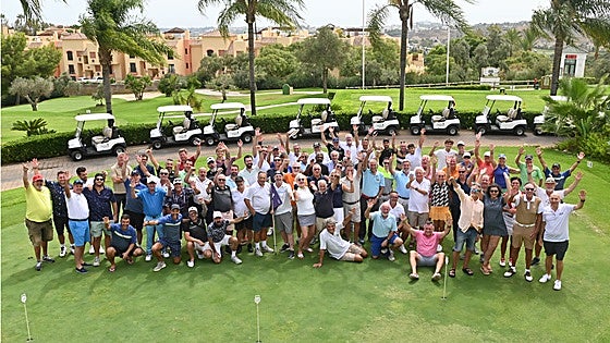 Successful SUR golf tournament at Los Arqueros