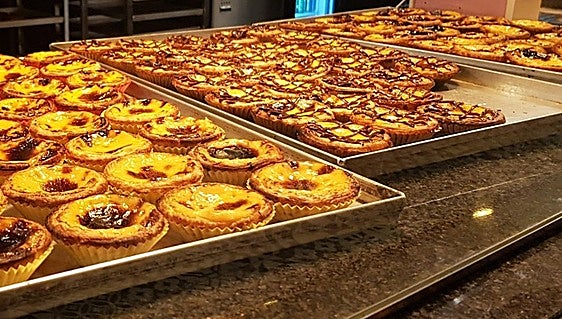Portugal's famous 'pastéis de nata' custard tarts arrive in Malaga