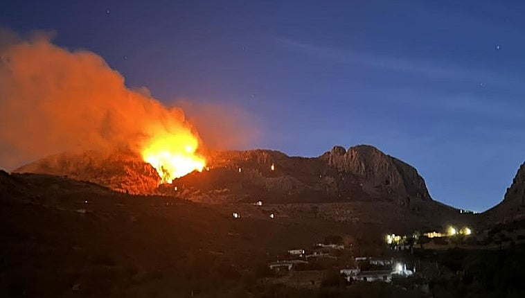 Early morning forest fire declared 'stabilised' in Malaga province village