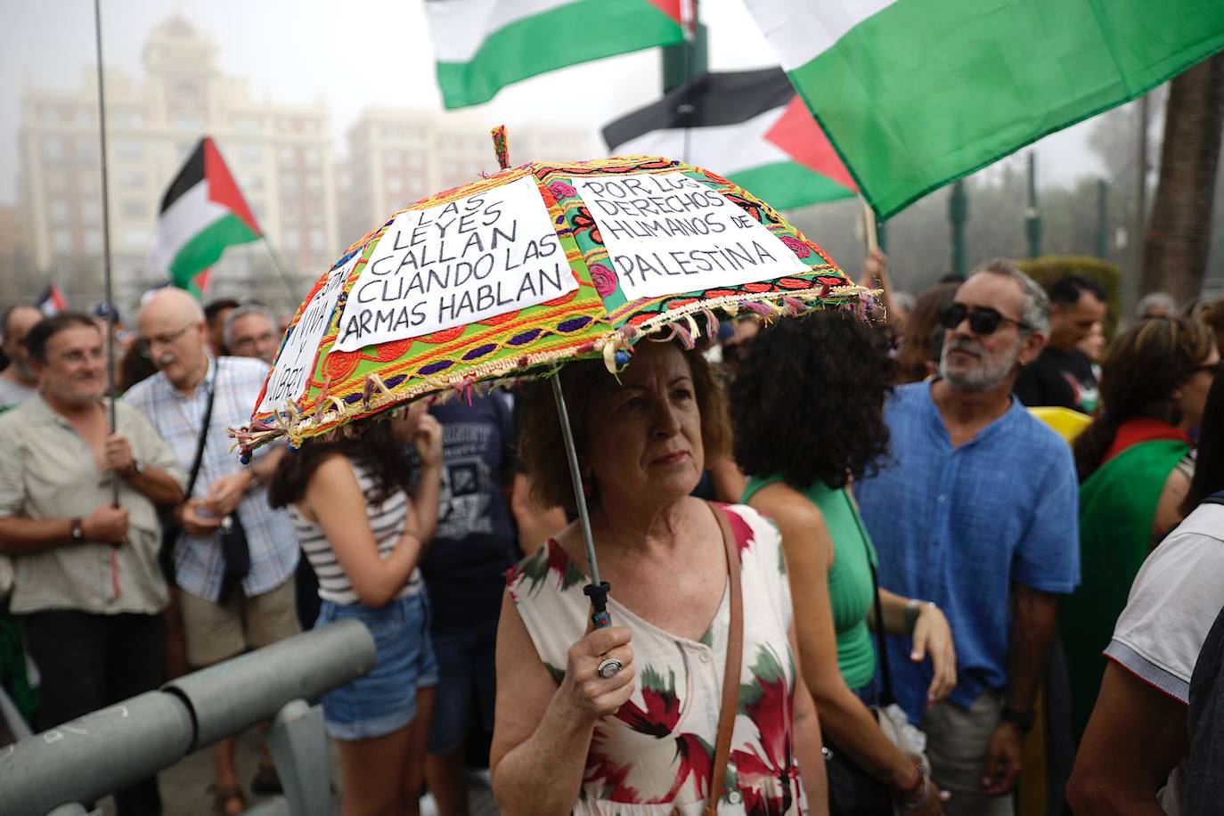 More than 2,000 protesters join Gaza &#039;genocide&#039; march in Malaga, in images