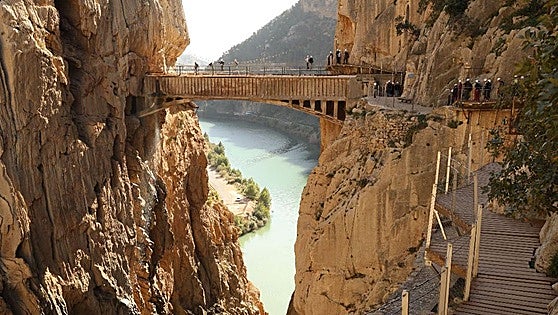 Tickets now on sale to visit Malaga's famous Caminito del Rey gorge walkway from 2 December to 22 March 2026