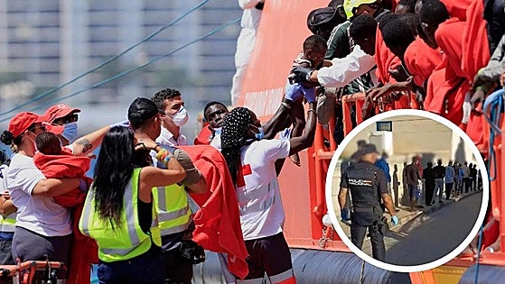 'Massacre' on the high seas: 19 people arrested on suspicion of throwing 50 migrants overboard on journey from Senegal to Spain's Canary Islands