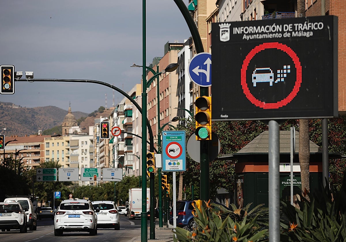 Calle Salitre is one of the thoroughfares included in Malaga city's ZBE.